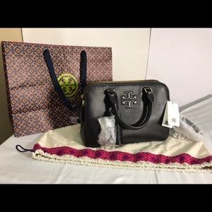 Tory Burch bag black shoulder tassel